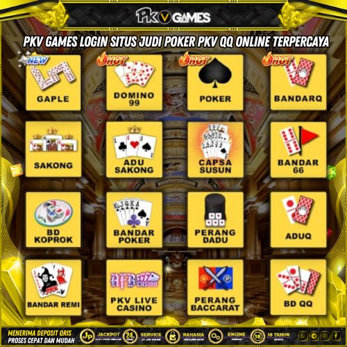 Pkv Games Login Situs Judi Poker Pkv QQ Online Terpercaya
